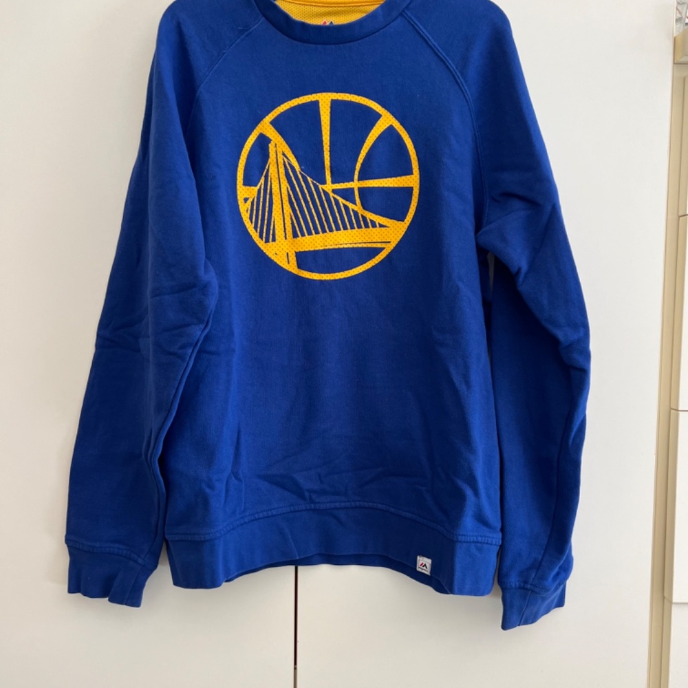 Golden State Warriors- Women's Sweatshirt Size Small- Blue - Picture 8 of 8